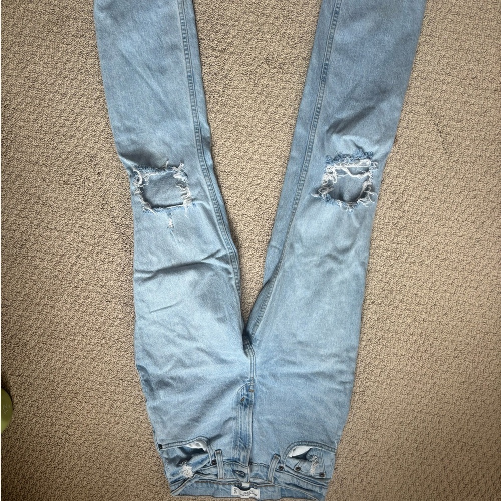 Abercrombie & Fitch Light Wash Denim